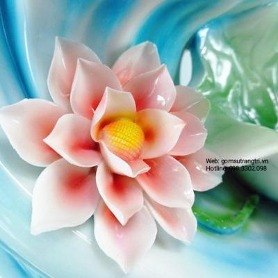 tượng cá, tượng cá bằng sứ, tượng trung quốc, sản phẩm trang trí nhà cửa